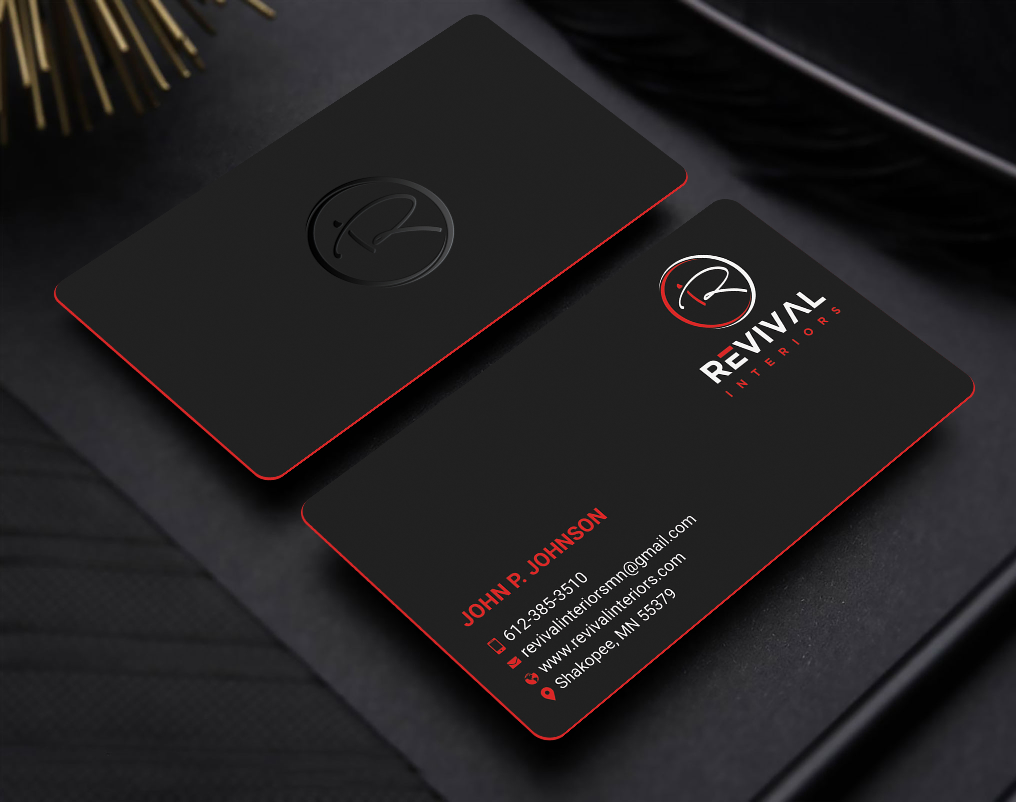 Design de Carte de Visite par DesignShout pour Revival Interiors | Design #25359772