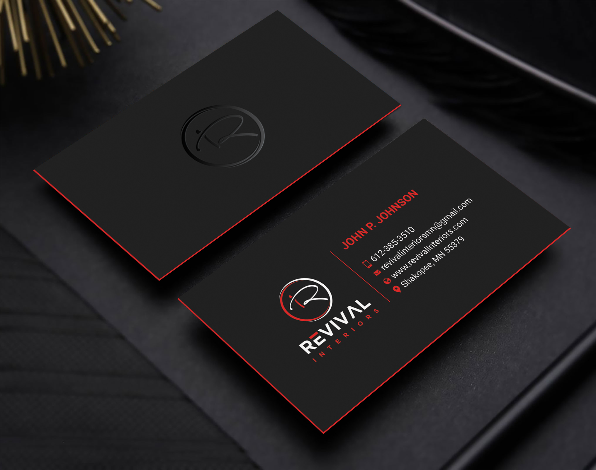 Design de Carte de Visite par DesignShout pour Revival Interiors | Design #25359773