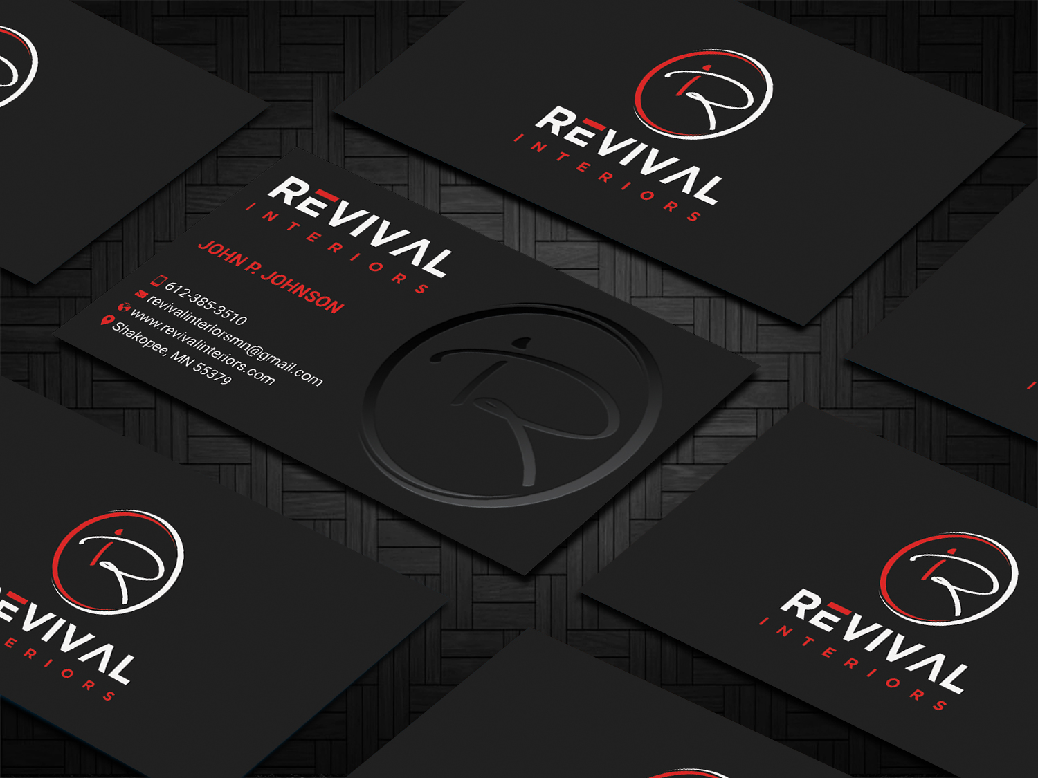 Design de Carte de Visite par DesignShout pour Revival Interiors | Design #25359936