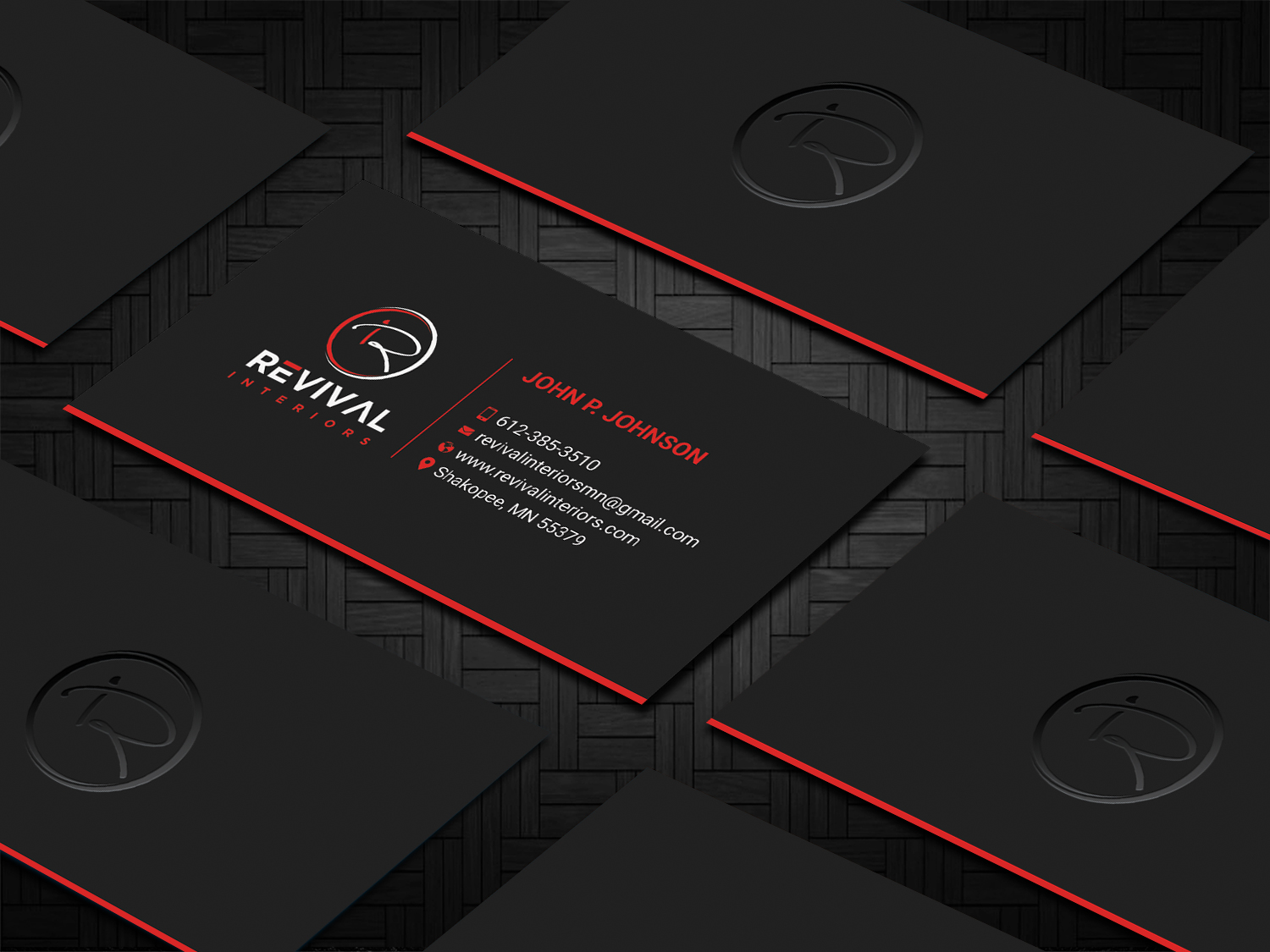 Design de Carte de Visite par DesignShout pour Revival Interiors | Design #25359944