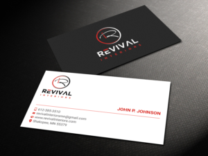 Business Card Design by DesignShout for Revival Interiors | Design: #25359968