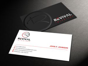 Business Card Design by DesignShout for Revival Interiors | Design: #25359969