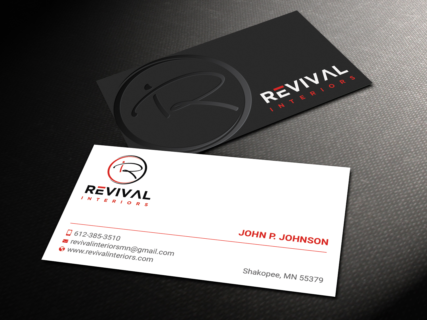 Business Card Design by DesignShout for Revival Interiors | Design #25360008