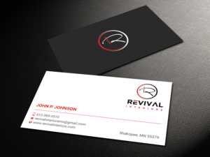 Business Card Design by DesignShout for Revival Interiors | Design: #25360009