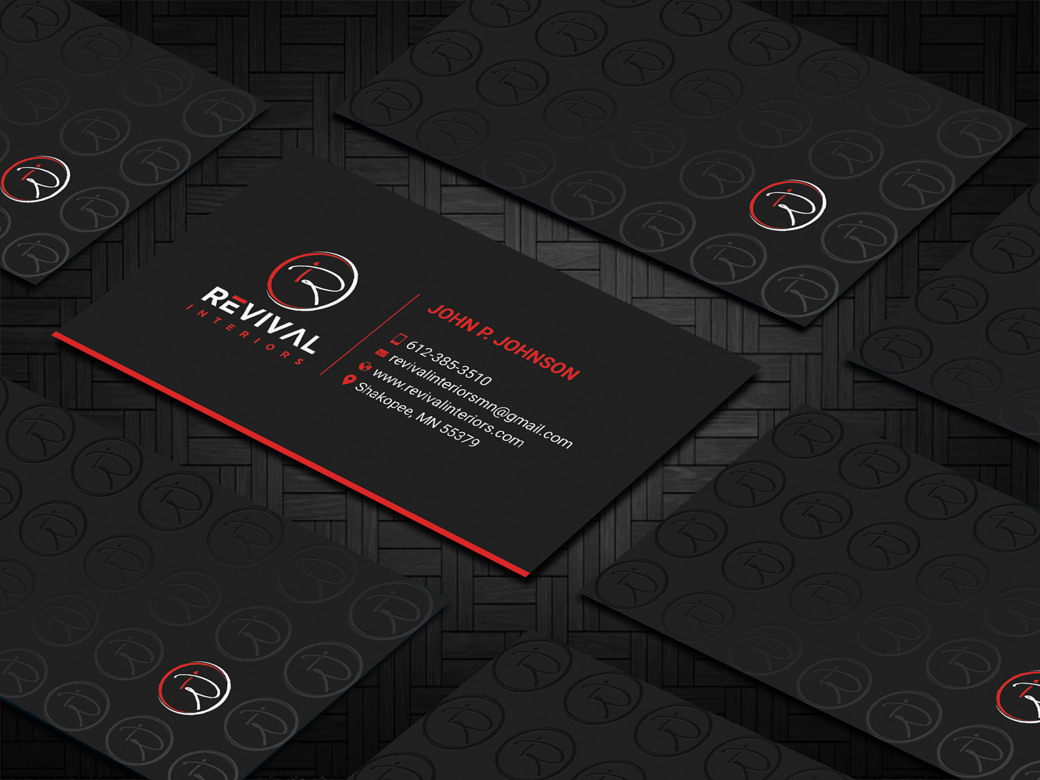Business Card Design by DesignShout for Revival Interiors | Design #25360039