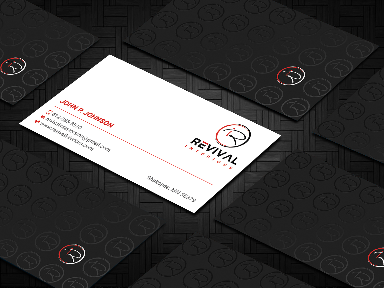 Business Card Design by DesignShout for Revival Interiors | Design #25360040