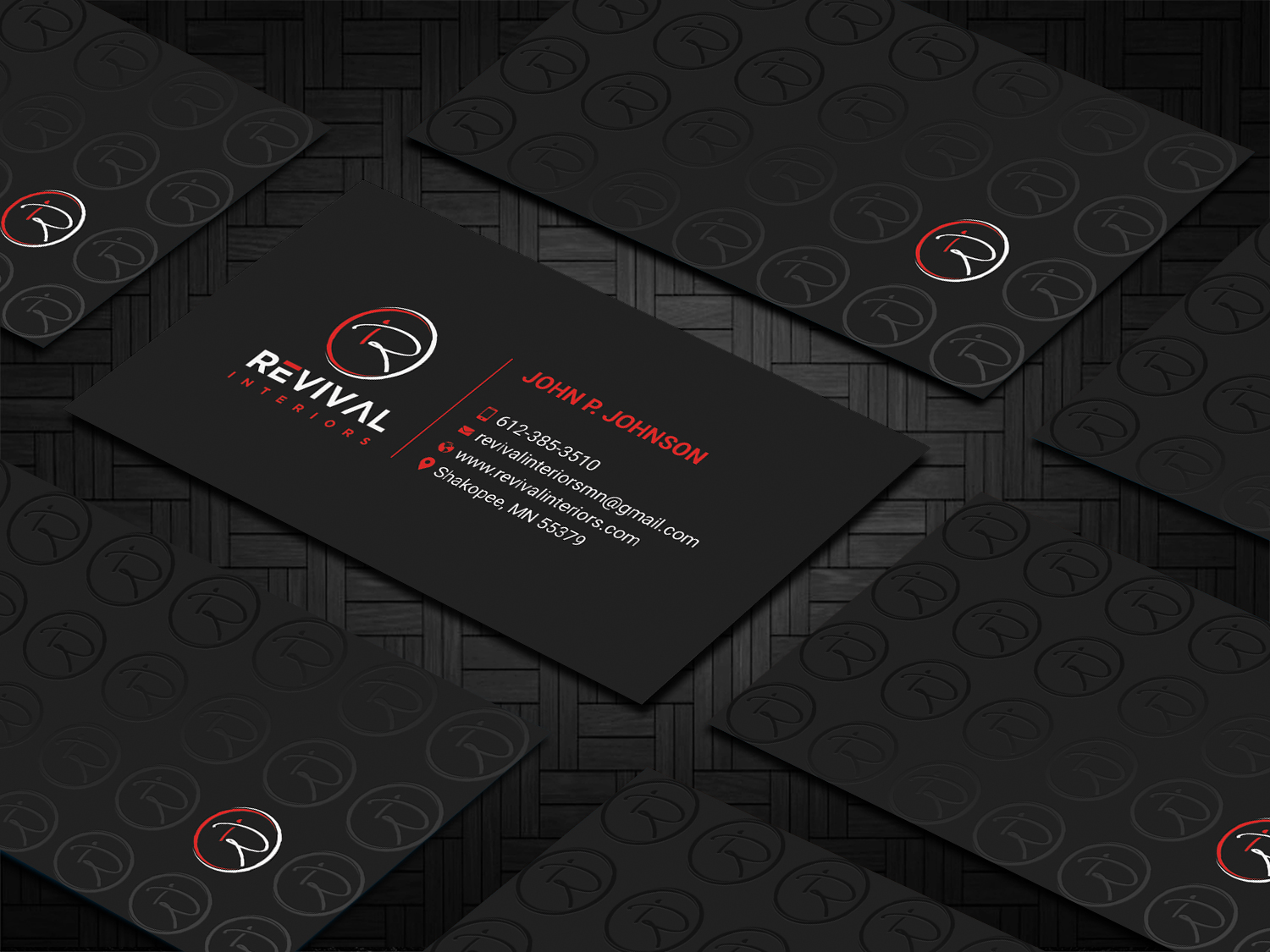 Business Card Design by DesignShout for Revival Interiors | Design #25360041