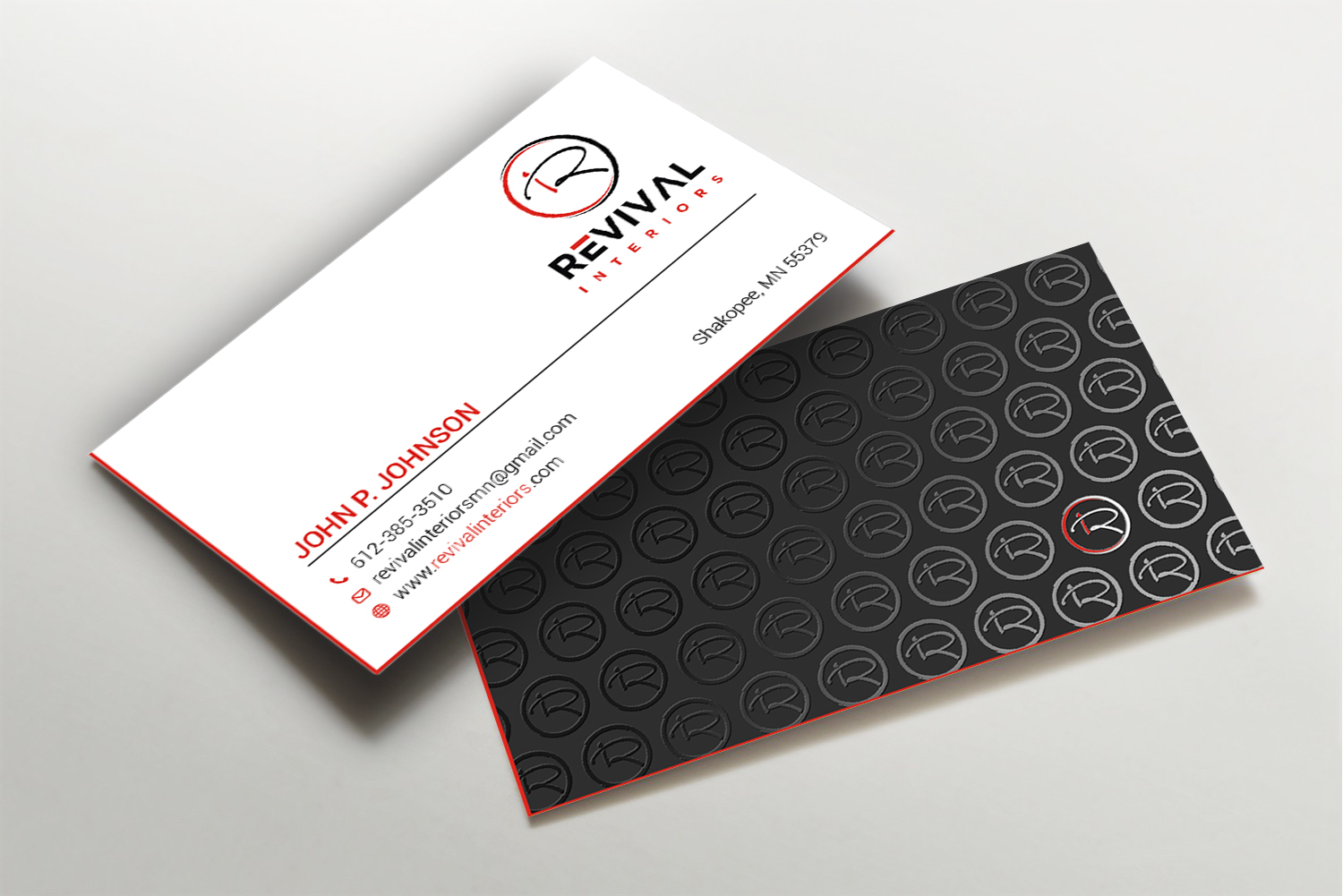 Business Card Design by Imagine design000 for Revival Interiors | Design #25353590