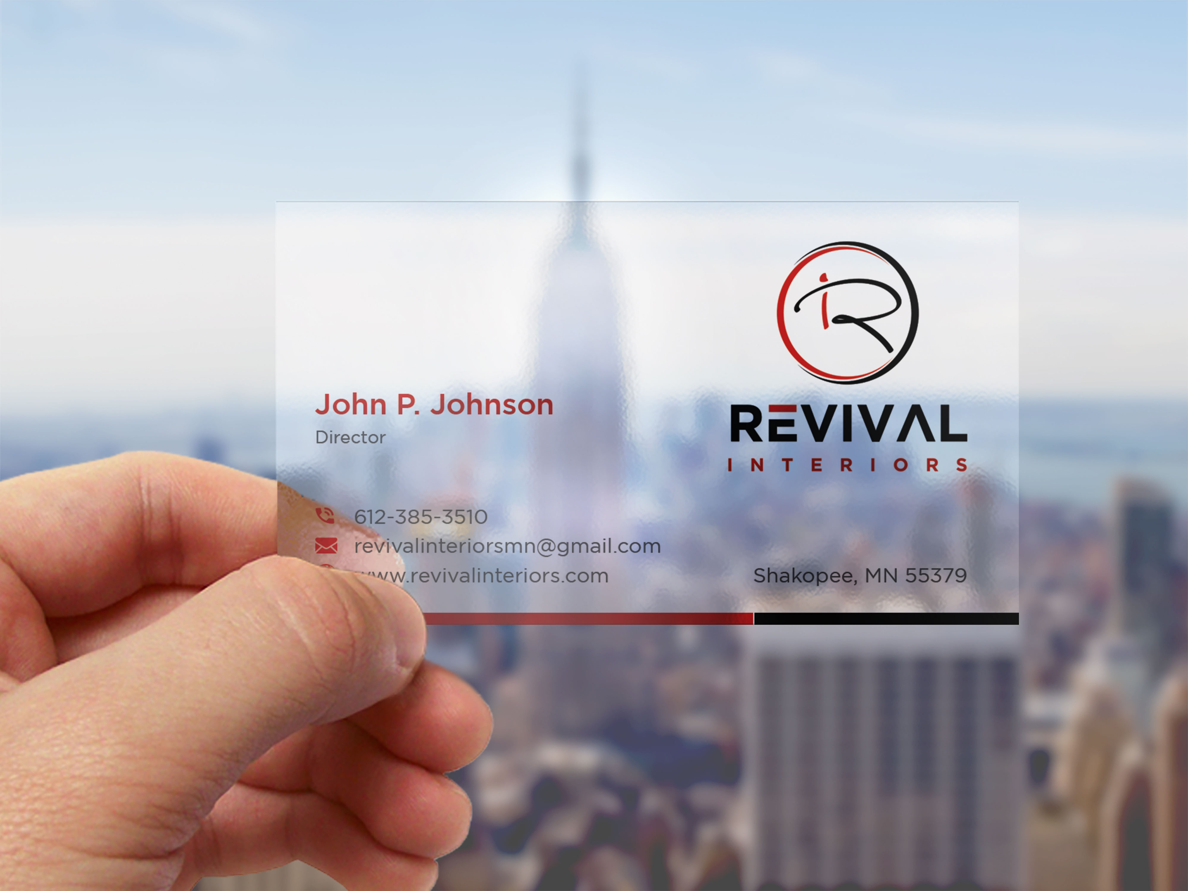 Business Card Design by nurulhasan.iou for Revival Interiors | Design #25387758