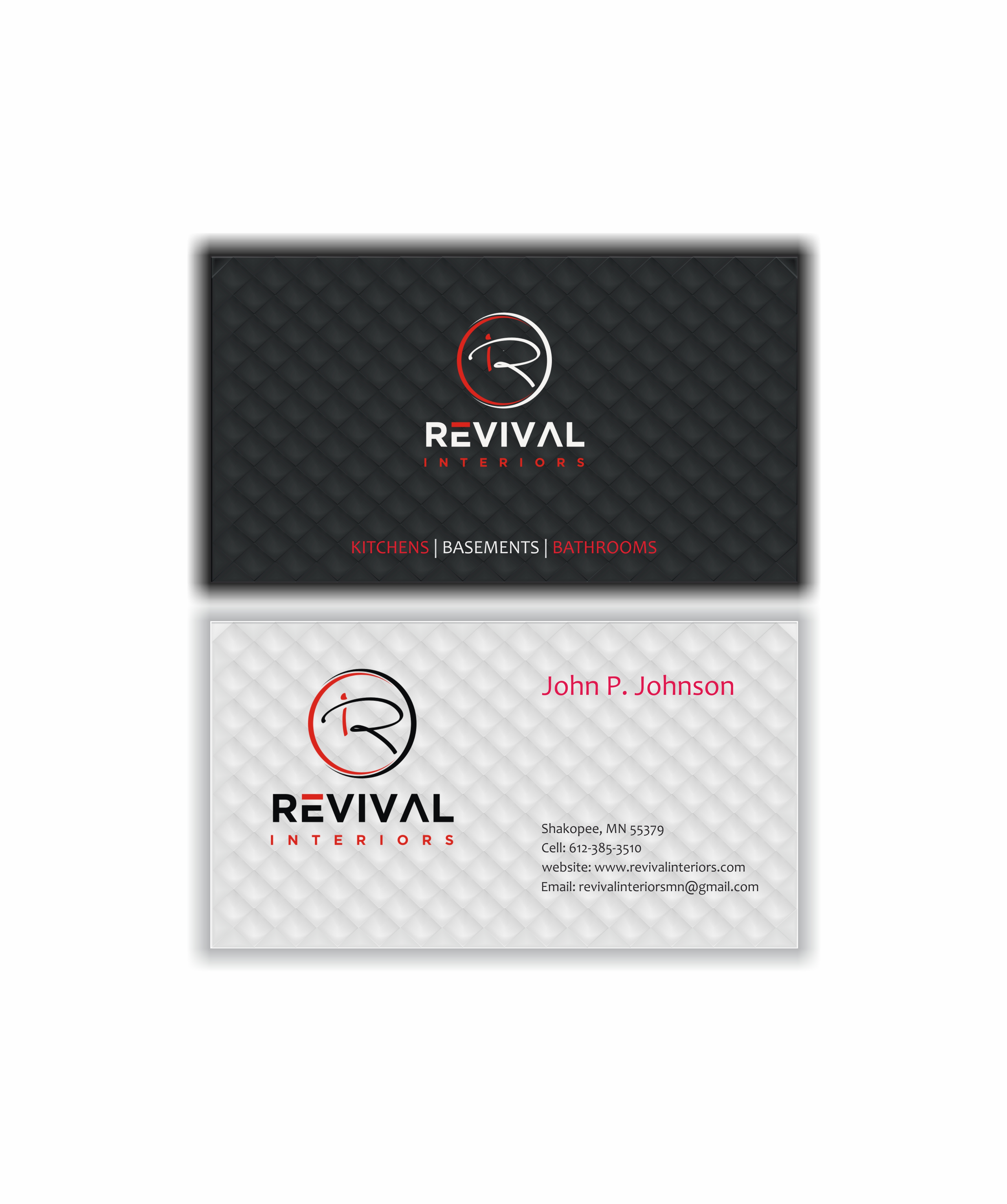 Business Card Design by td-7 for Revival Interiors | Design #25356019