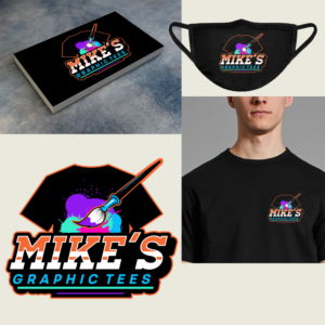 "Mike's Graphic Tees needs a logo design." | T-shirt Design by Heydale
