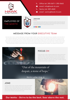 Newsletter Design by pb