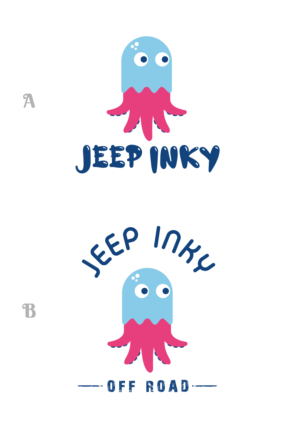Jeep Inky Logo | Logo Design by Al Pech