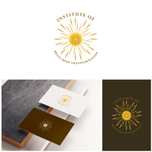 top: Institute of; middle: logo image, bottom: Brain Body Transformation | Logo Design by DominicDesign