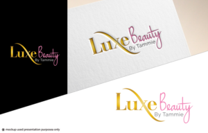 Luxe Beauty By Tammie | Logo Design by Juli creation