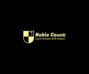 Noble Count / Count humans with respect | Diseño de Logo por GeorgeLogoDesign