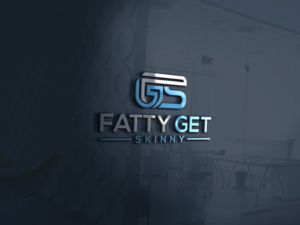 Fatty Get Skinny or FGS (depending on the style of logo and what works best) | Logo Design by ZJ Design
