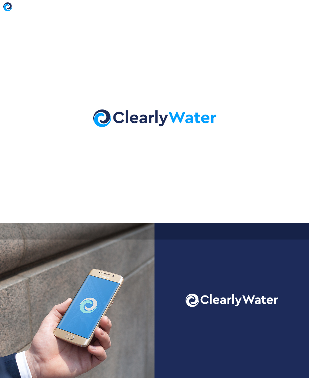 Logo Design by JohnM. for Clearly Water | Design #25360747
