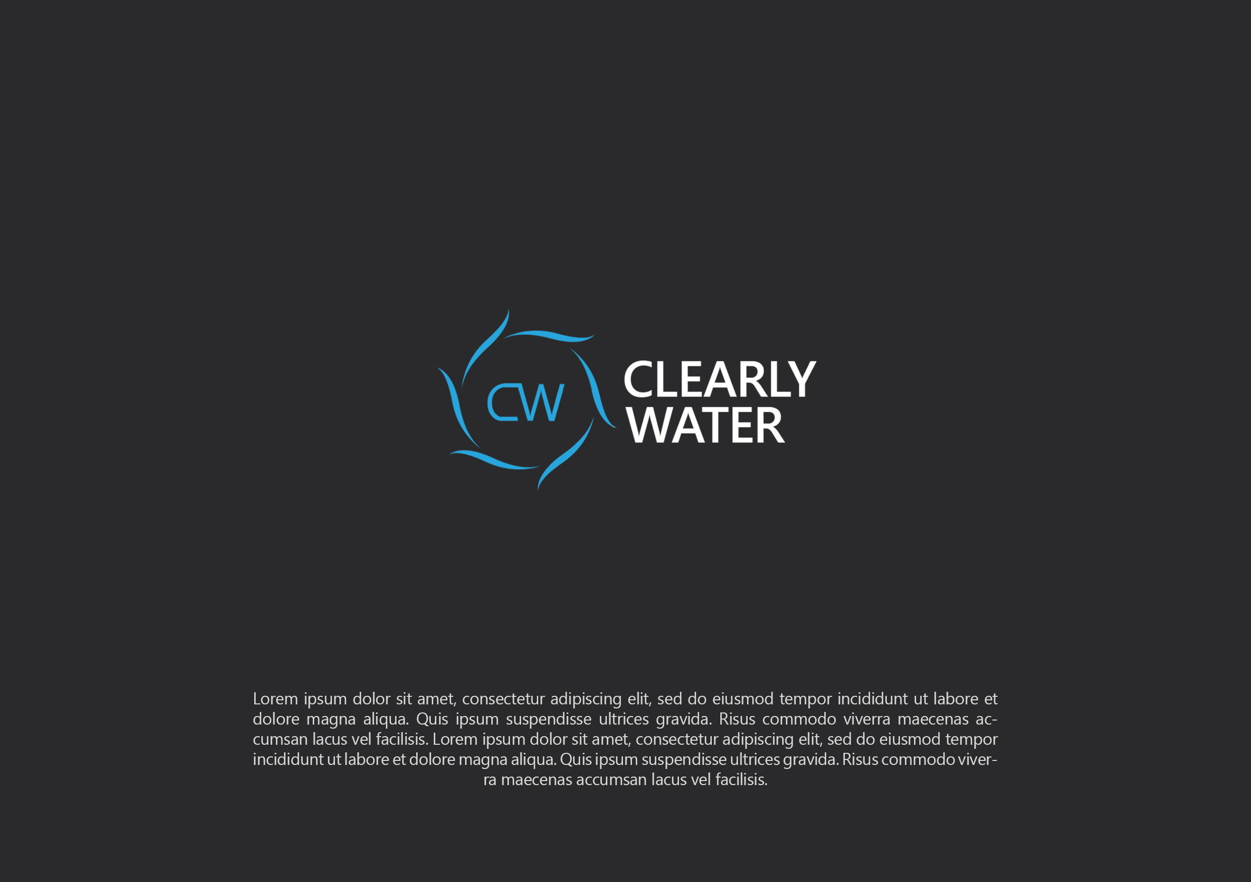 Logo Design by christianpoetoe for Clearly Water | Design #25364379