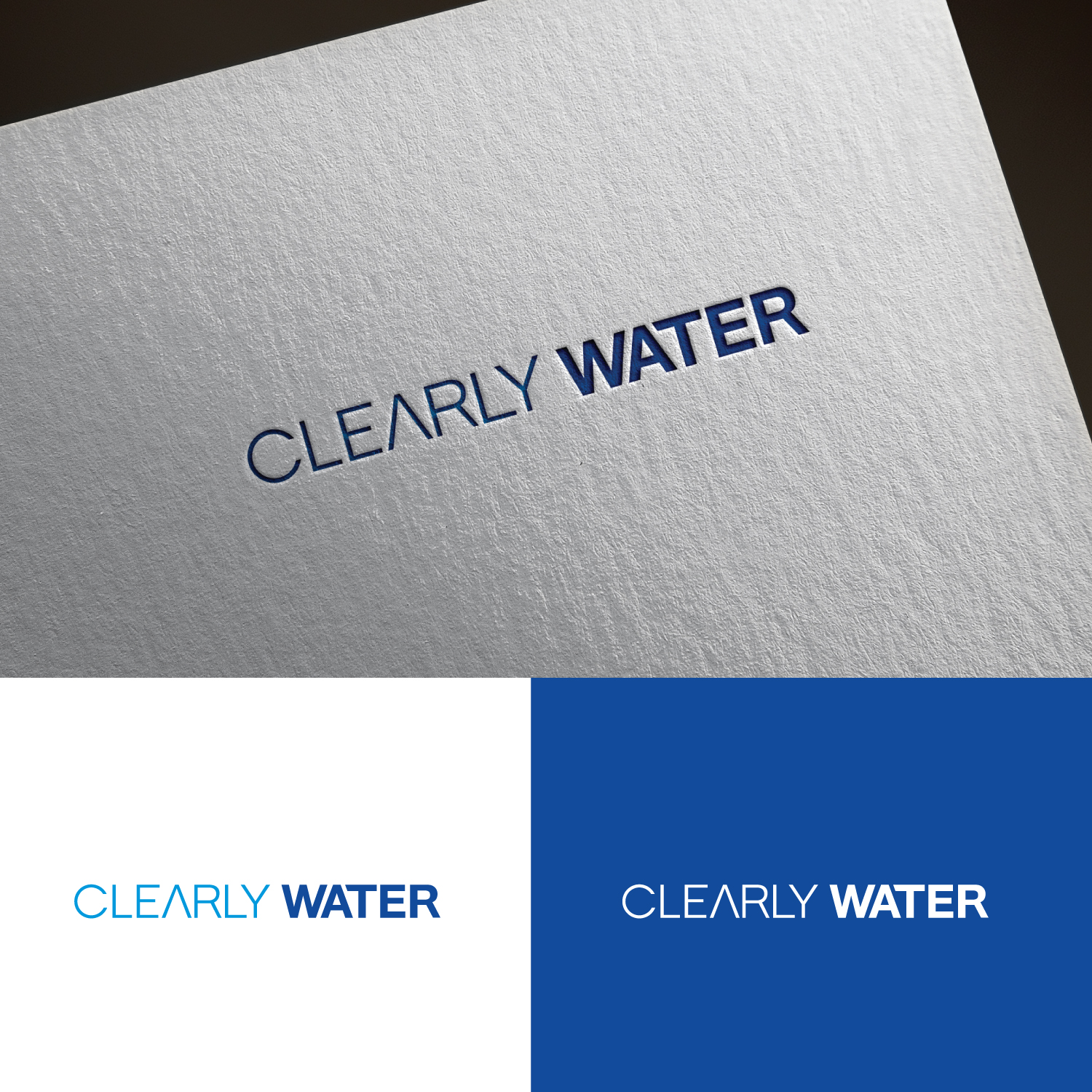 Logo Design by sankar999 for Clearly Water | Design #25361722