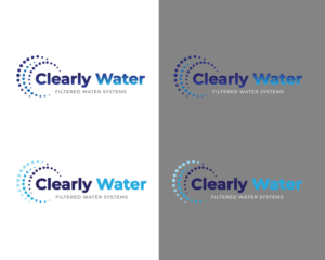 Clearly Water | Logo Design by cosmicline