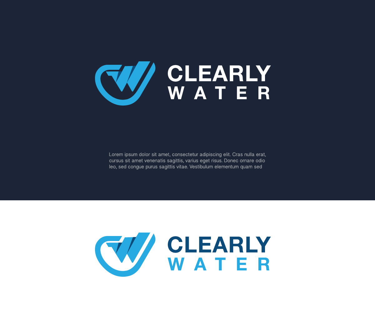 Logo-Design von edwinnegz1 für Clearly Water | Design #25378048