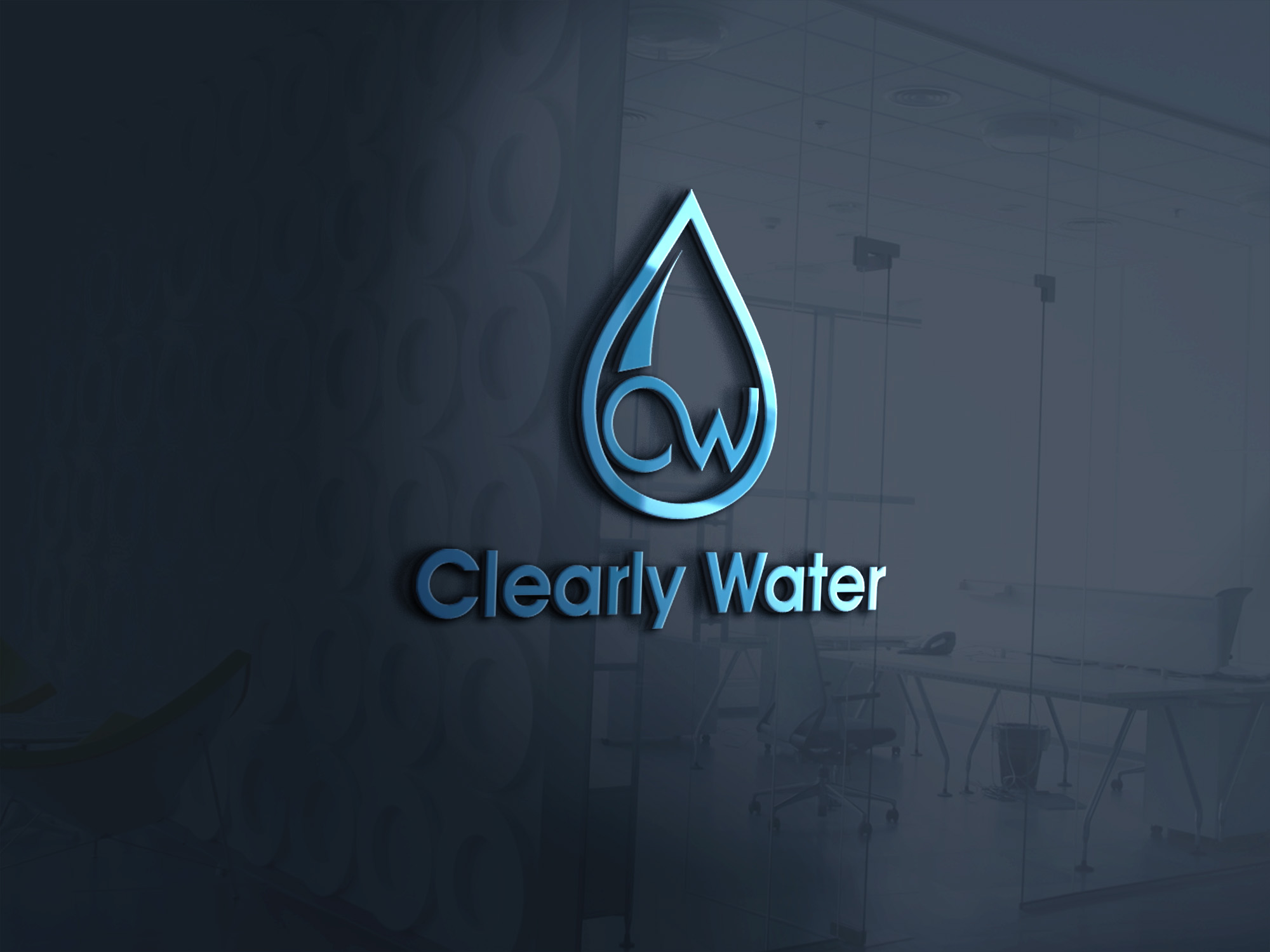 Logo Design by GODDREAMCREATION for Clearly Water | Design #25361544