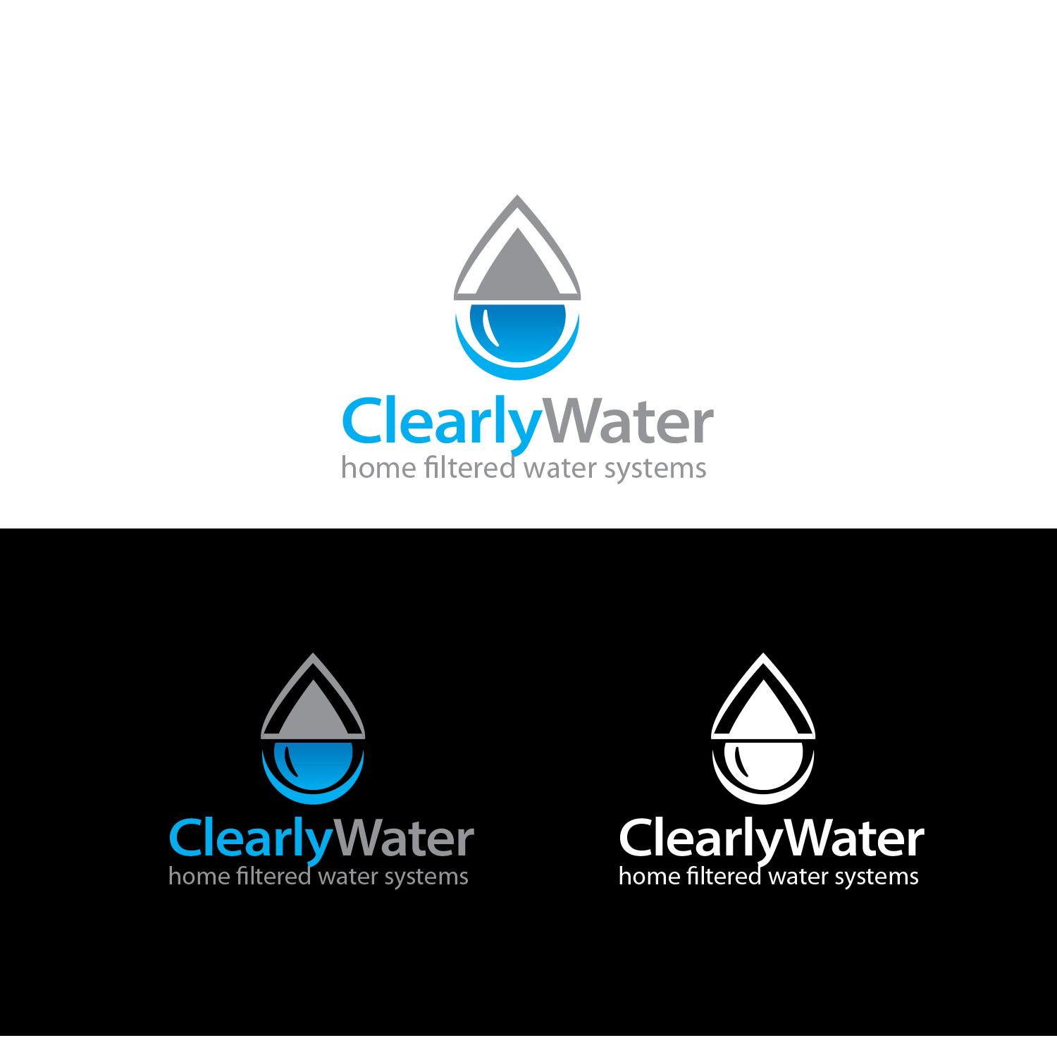 Logo-Design von Finley Johnson für Clearly Water | Design #25379591