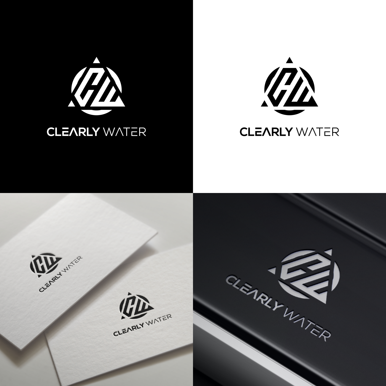 Logo Design by galang1996 2 for Clearly Water | Design #25361319