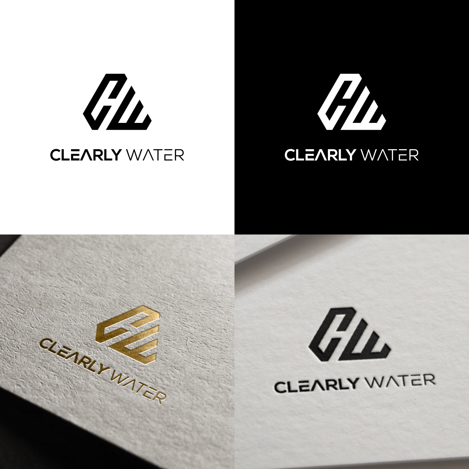 Logo Design by galang1996 2 for Clearly Water | Design #25370470