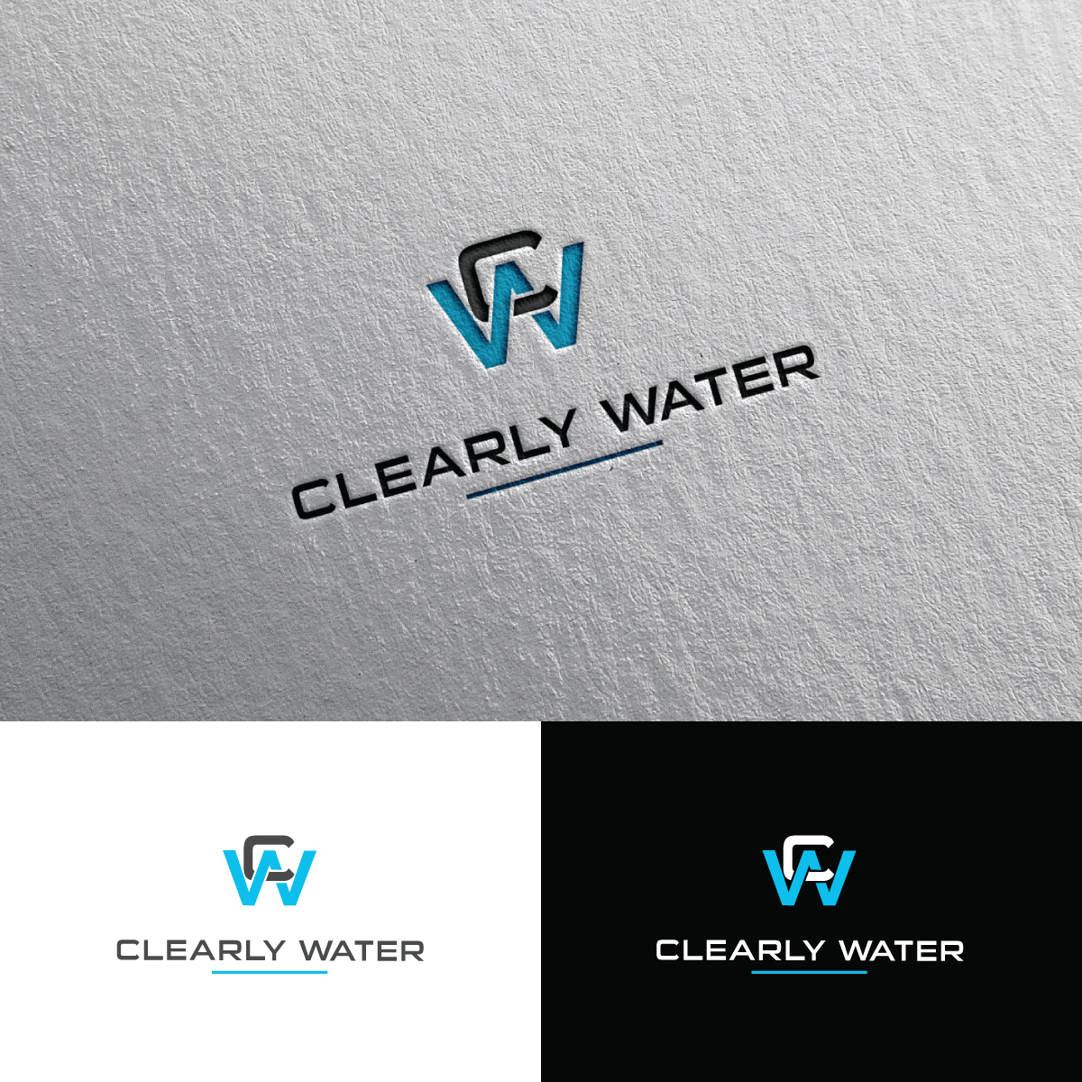 Logo Design by Rii for Clearly Water | Design #25361946