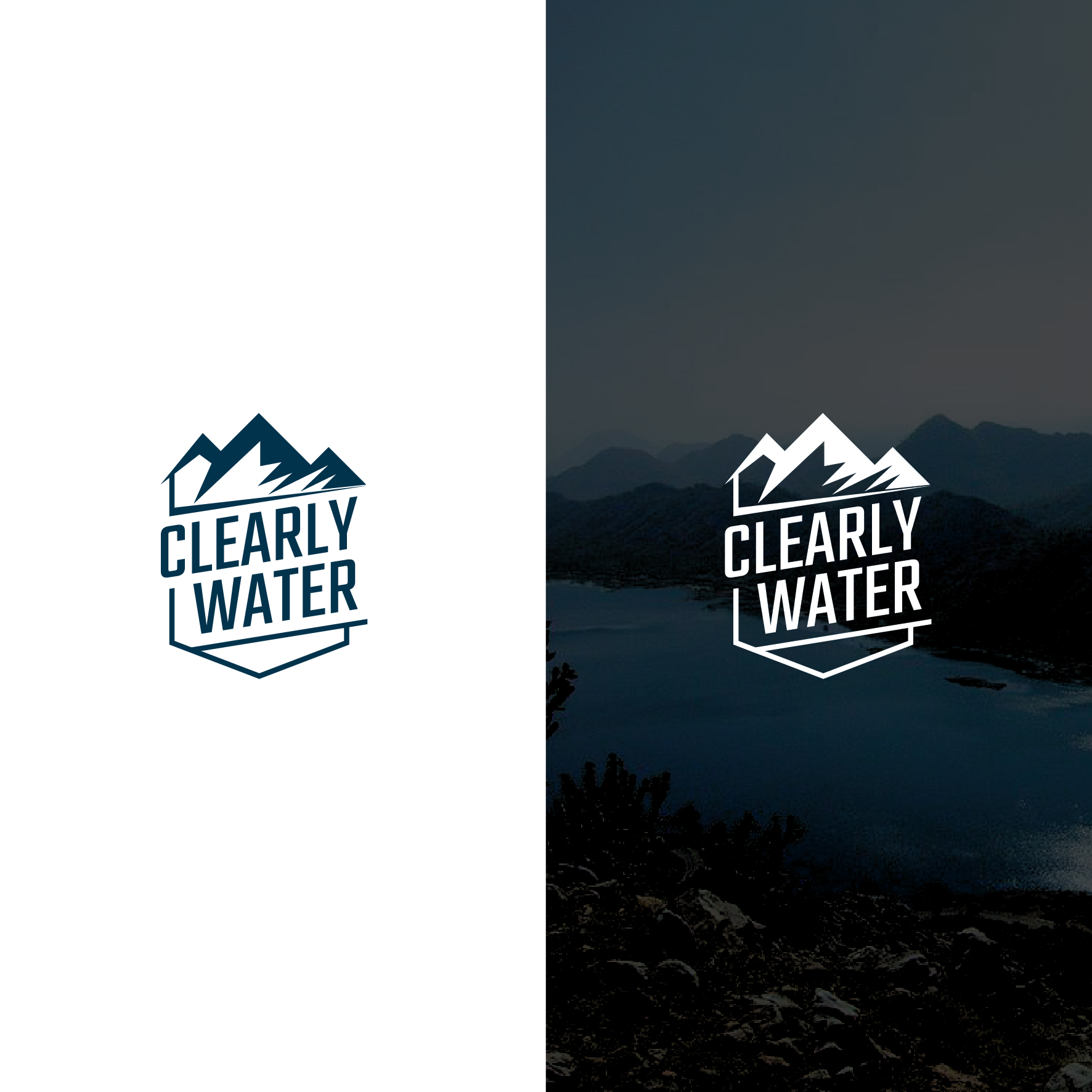 Logo Design by Gaurav P for Clearly Water | Design #25379314