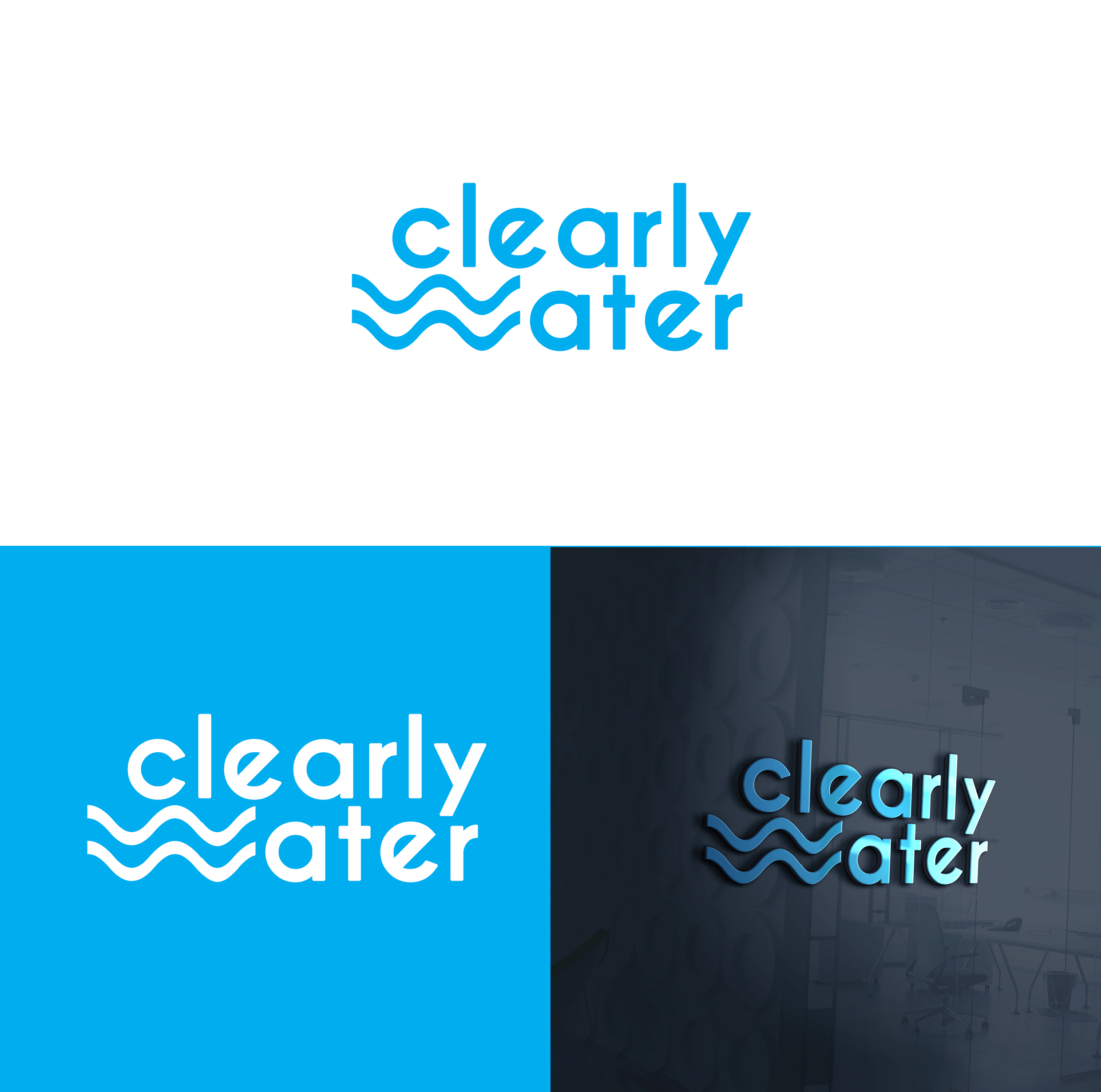 Logo Design by Rapiyudi for Clearly Water | Design #25373019