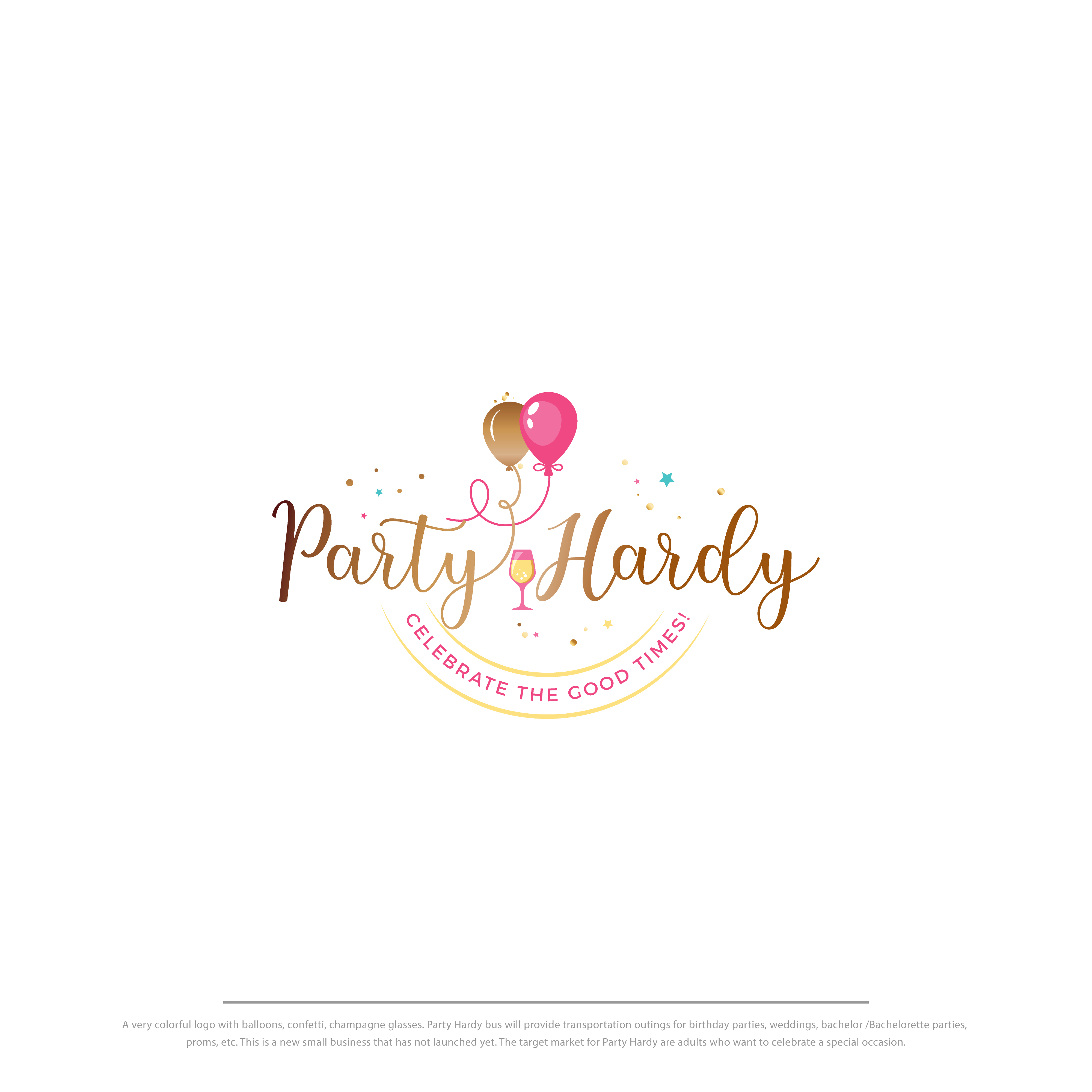 Logo Design by ecorokerz for Party Hardy | Design #25366085
