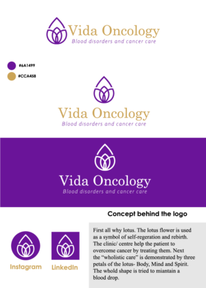 Logo Design by Kuntal Kundu for Vida Oncology | Design #25386243