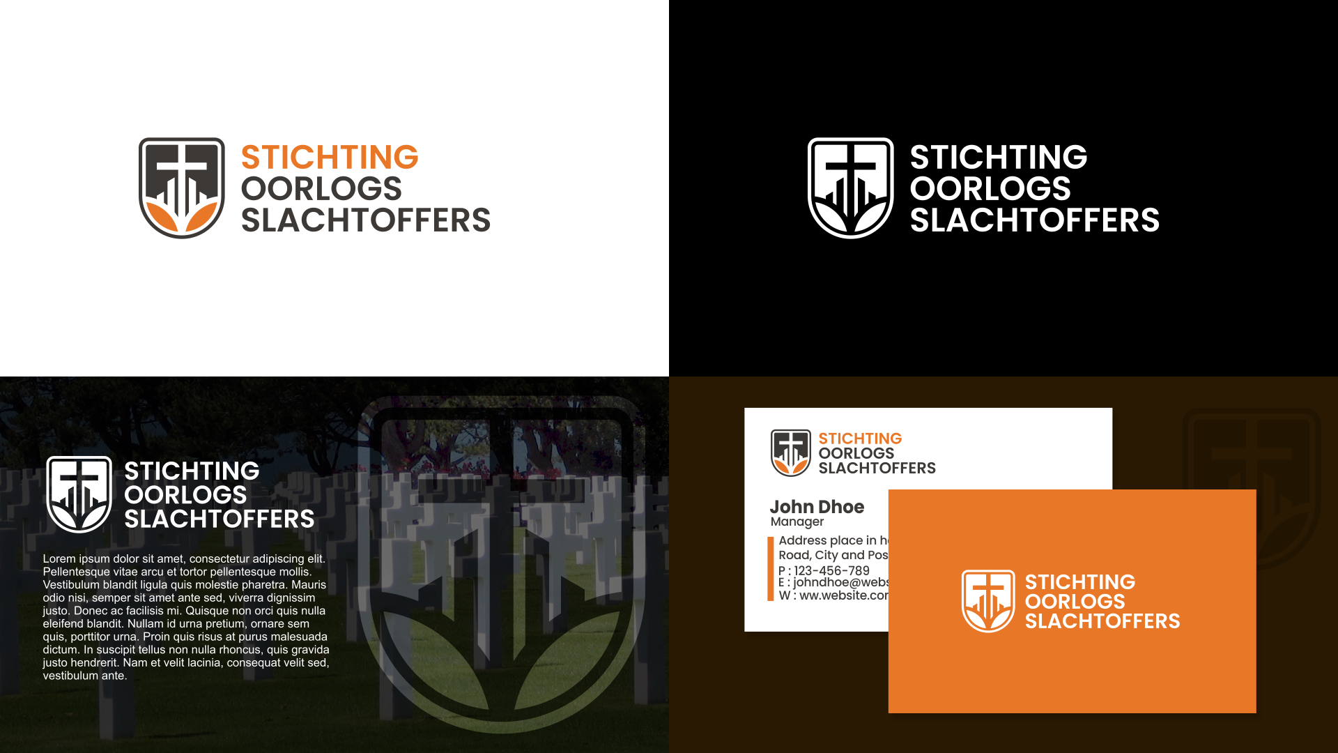Logo Design by novita007 for Stichting Oorlogsslachtoffers | Design: #25450056