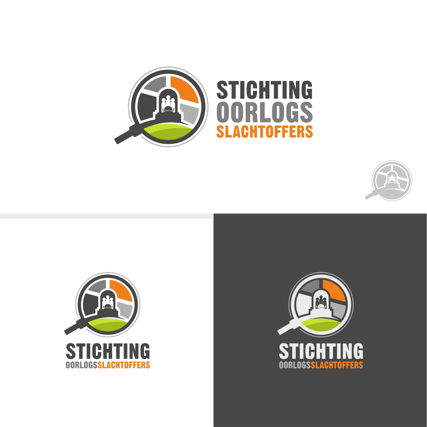 Logo Design by Sibyle for Stichting Oorlogsslachtoffers | Design #25358365
