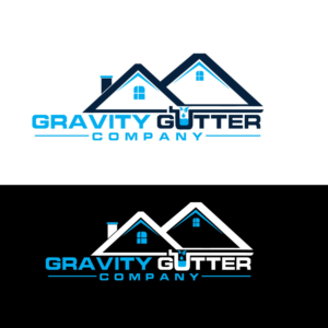 Gravity Gutter Company* | Logo Design by Rosalia....