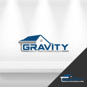 Gravity Gutter Company* | Logo Design by Gerald Design 3