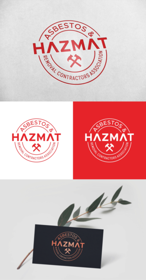 Asbestos & HAZMAT Removal Contractors Association | Diseño de Logo por CIG Designer