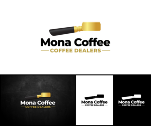 Mona Coffee | Logo Design by MoonFeather