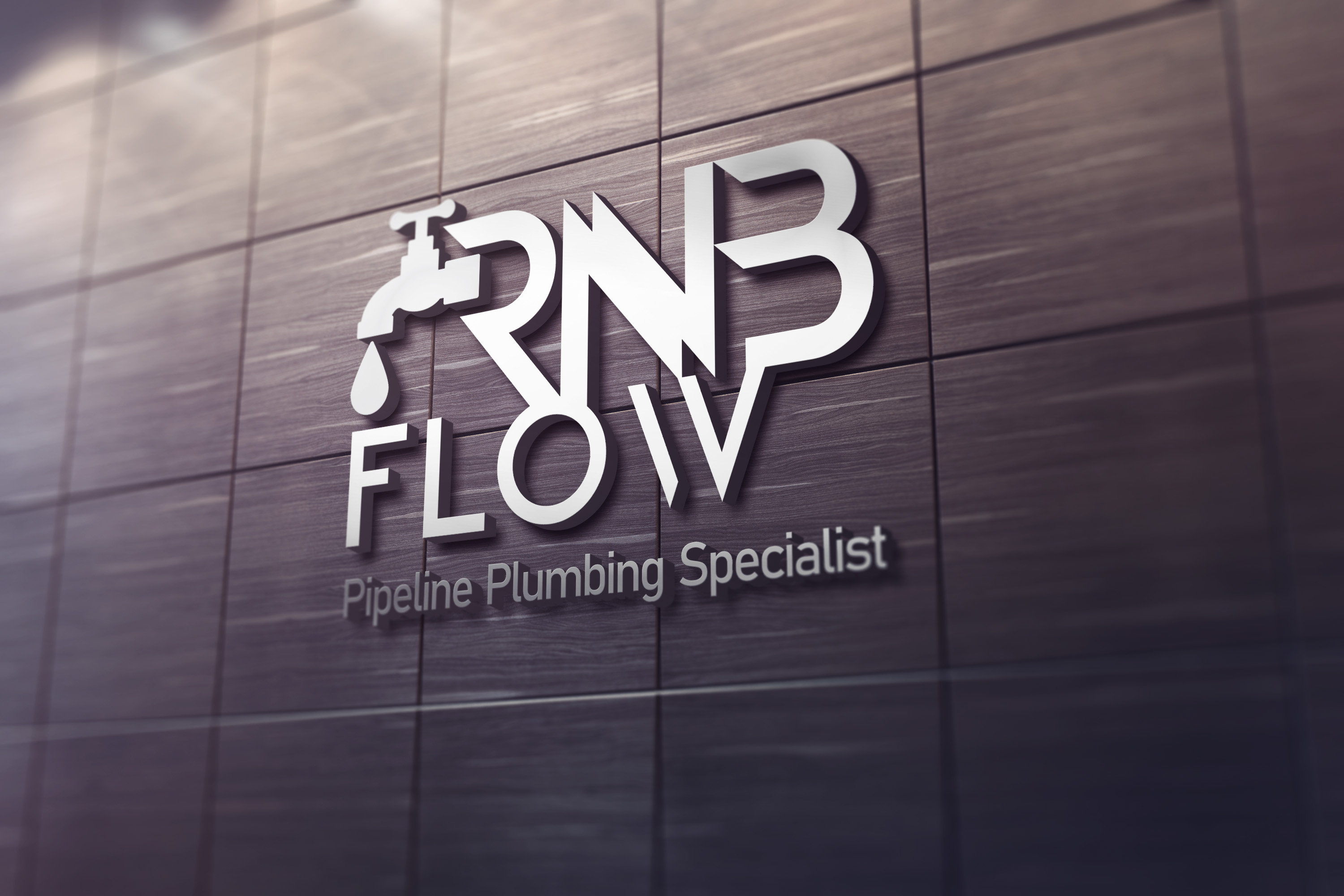 Logo Design by lookedaeng for RNB FLOW | Design #25358681