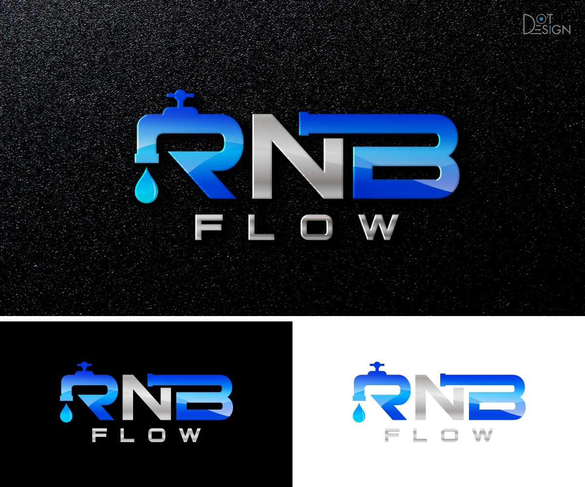 Diseño de Logo por Dot Design 3 para RNB FLOW | Diseño #25358267