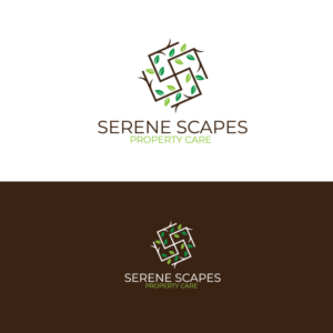 Serene Scapes Property Care | Logo Design by Graphic Bricks