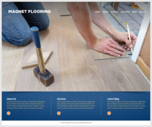 Flooring Company Wordpress Design Using Elementor | Diseño Web por -Marc-