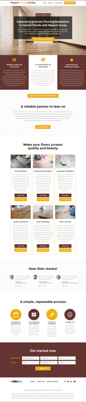 Web Design par pb pour ce projet | Design : #25362403