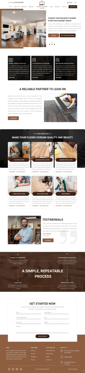 Web Design par pb pour ce projet | Design : #25362415