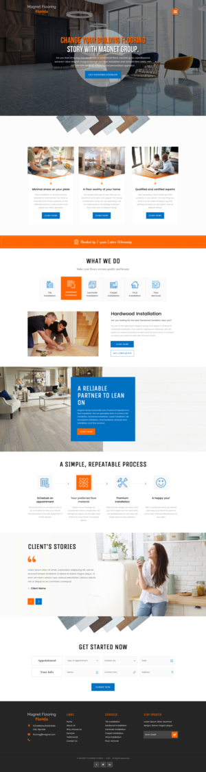 Web Design by rightway for this project | Design #25362102