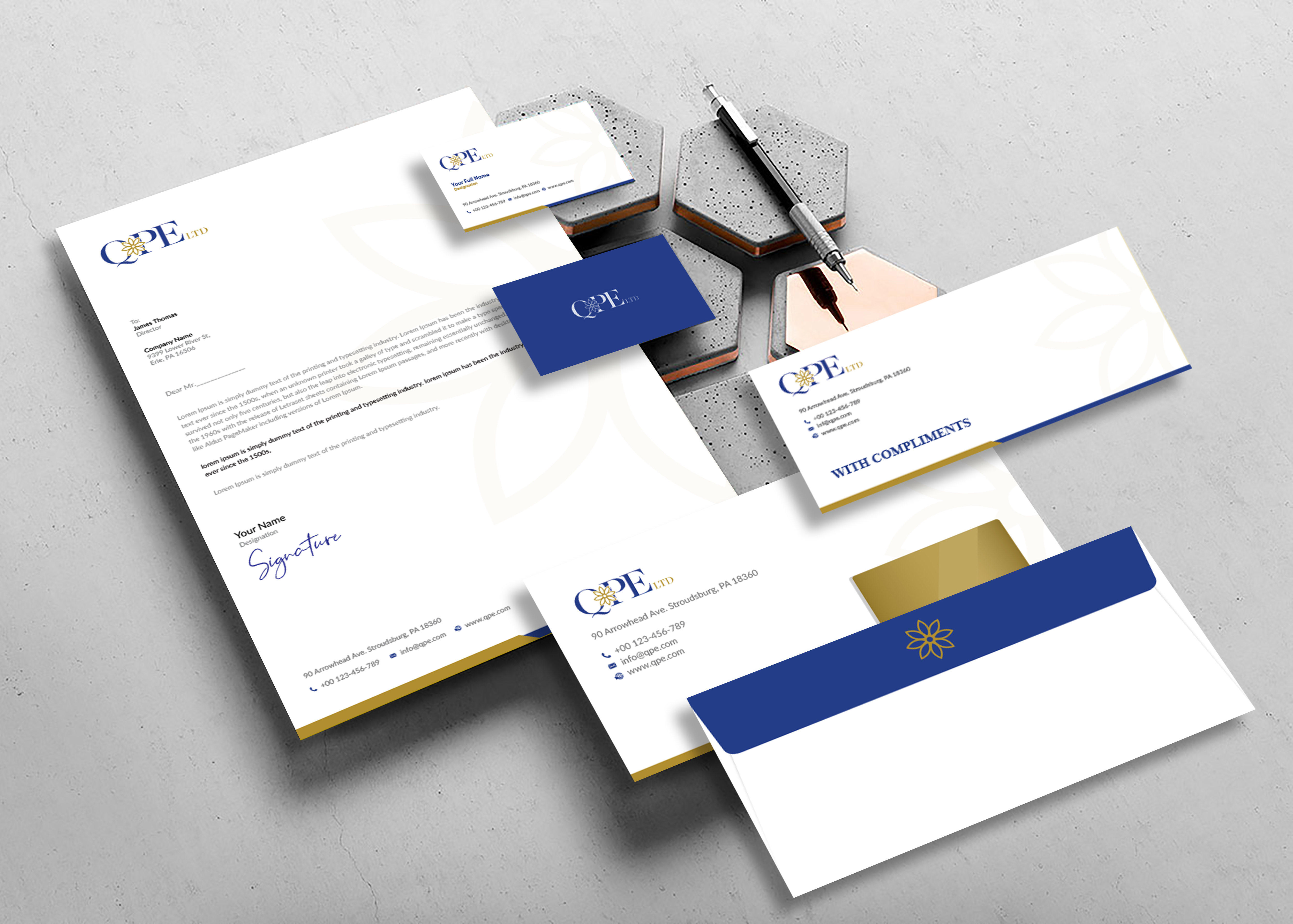 Stationery Design by bdesigner9 for this project | Design #25374702