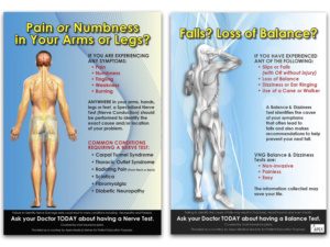 Arm/Leg Pain and Loss of Balance Images | Graphic Design by CreaTVIT